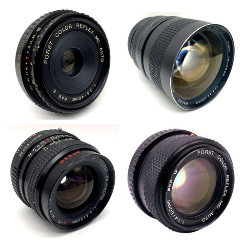 Obiettivo porst selezione m42 - obiettivo,